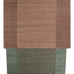 Sisalteppe spesiell form - 300 x 240 cm - flerfarget
