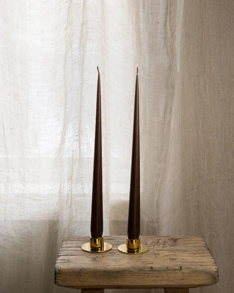 Stakelys 2 pk - Hazelnut -32cm