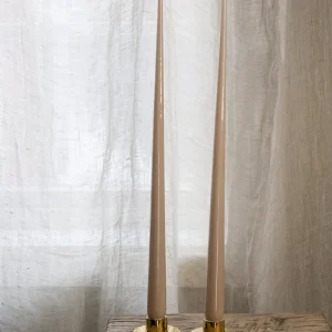 Stakelys 2 pk -Ice Latte - Lakkert - 42cm