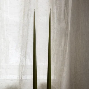 Stakelys 2 pk -Olive glow- 42cm