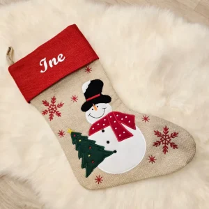Stor Julestrømpe Med Valfritt Navn 45 cm 2