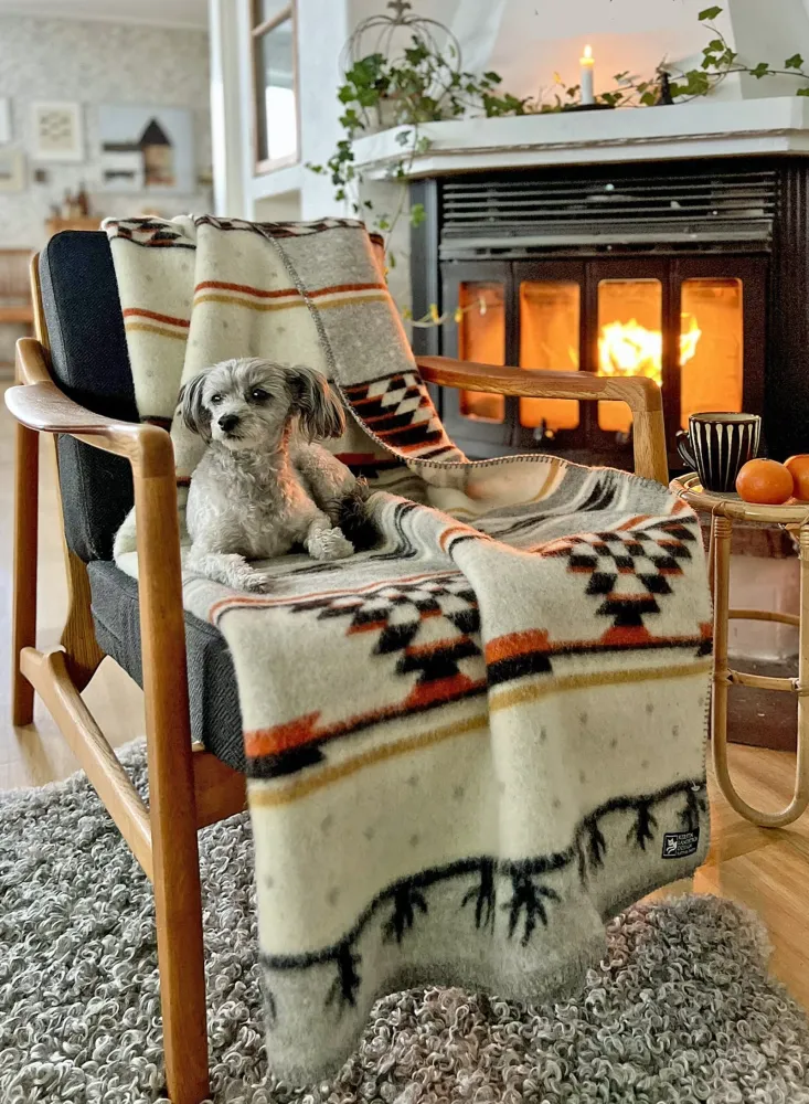 Sundborn ullfilt rust