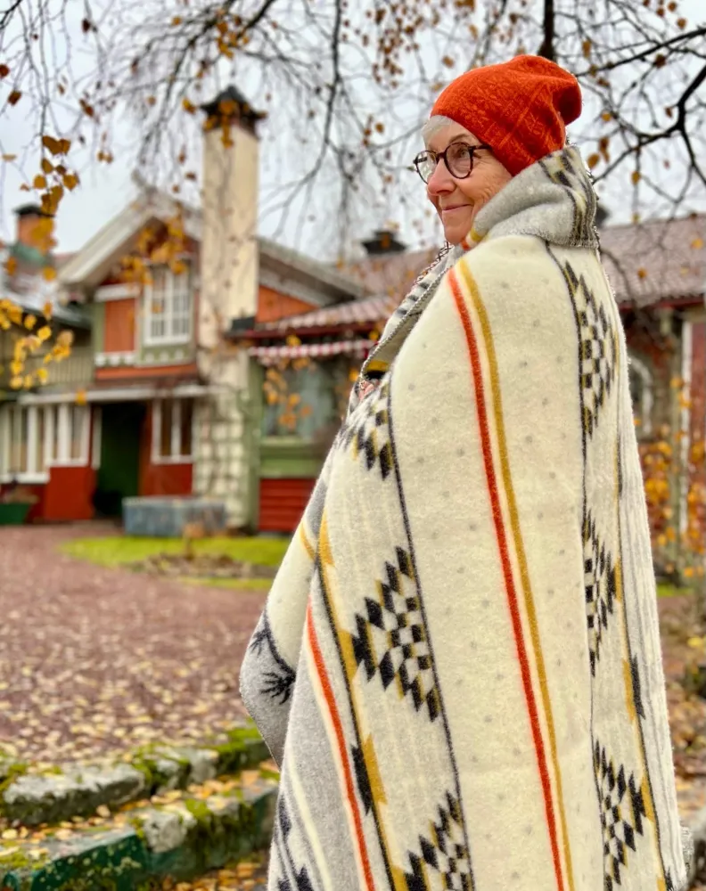 Sundborn ullfilt rust