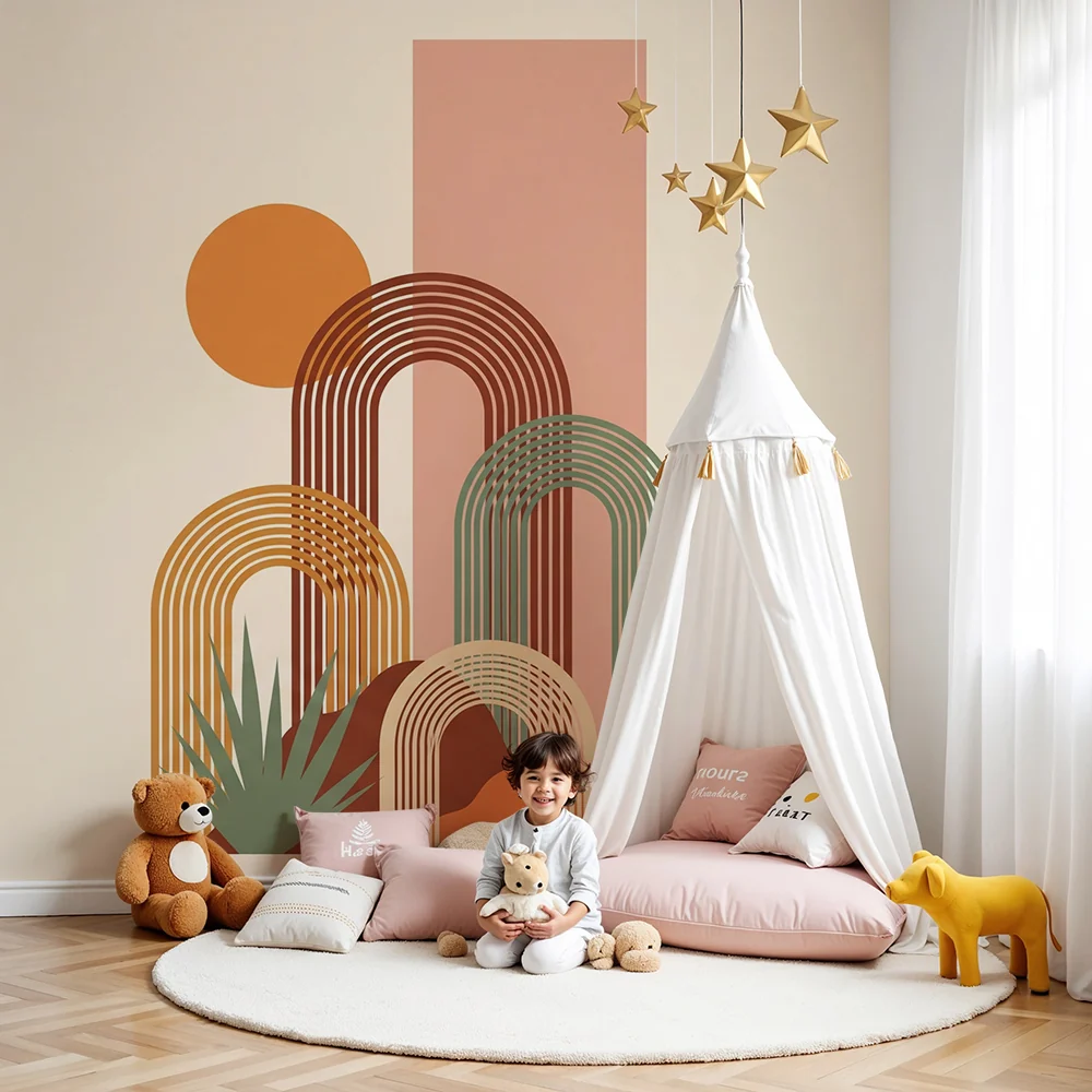 Tapet barnerom | Moderne buer