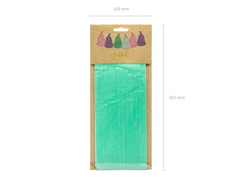 Tassel Girlander Pastell 1,5 m