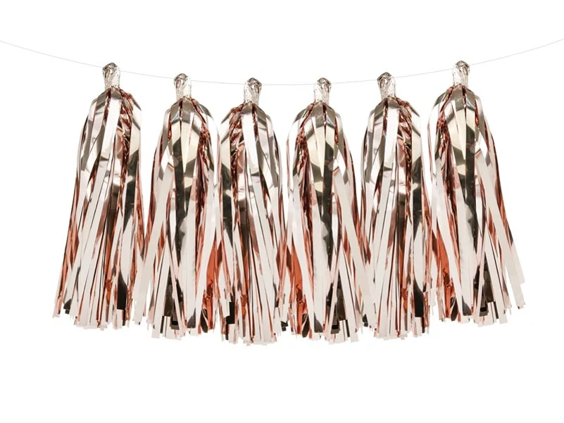 Tassel Girlander Rosegull 1,5 m