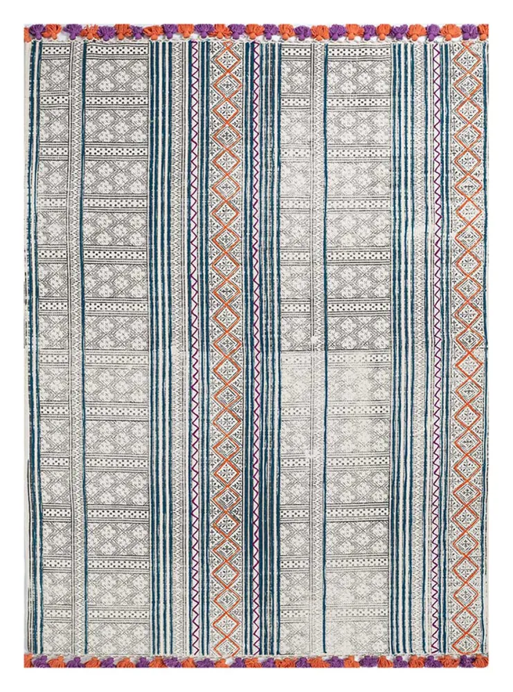 Teppe - 180 x 120 cm - flerfarget