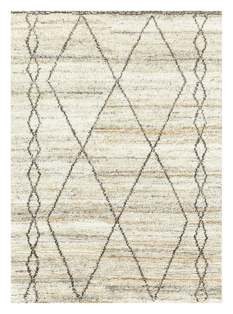 Teppe - 240 x 150 cm - krem