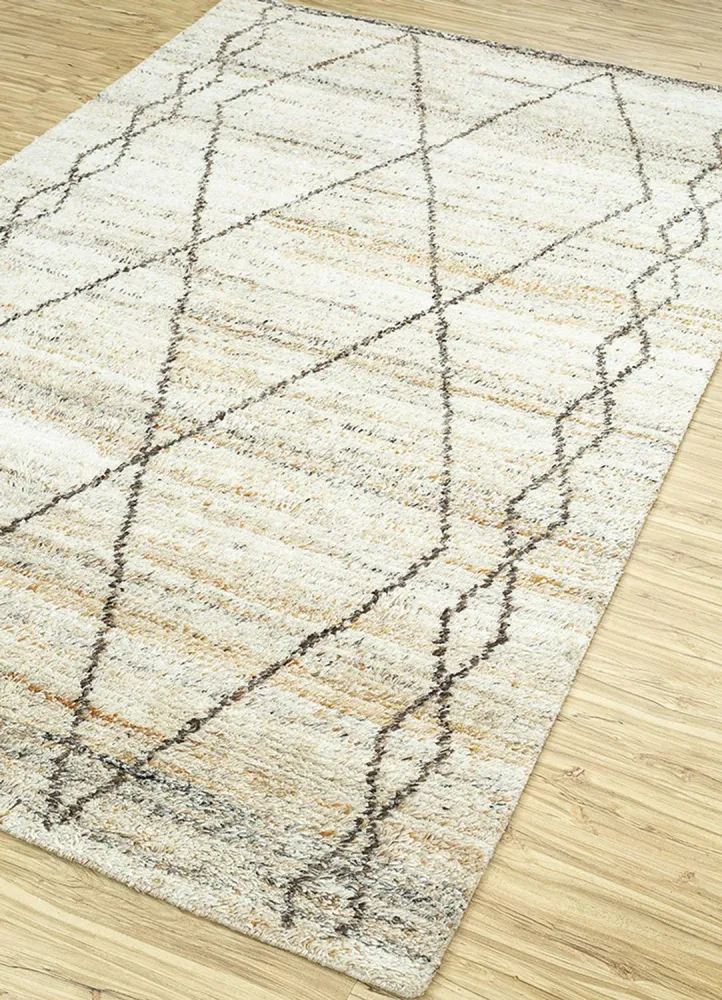 Teppe - 240 x 150 cm - krem