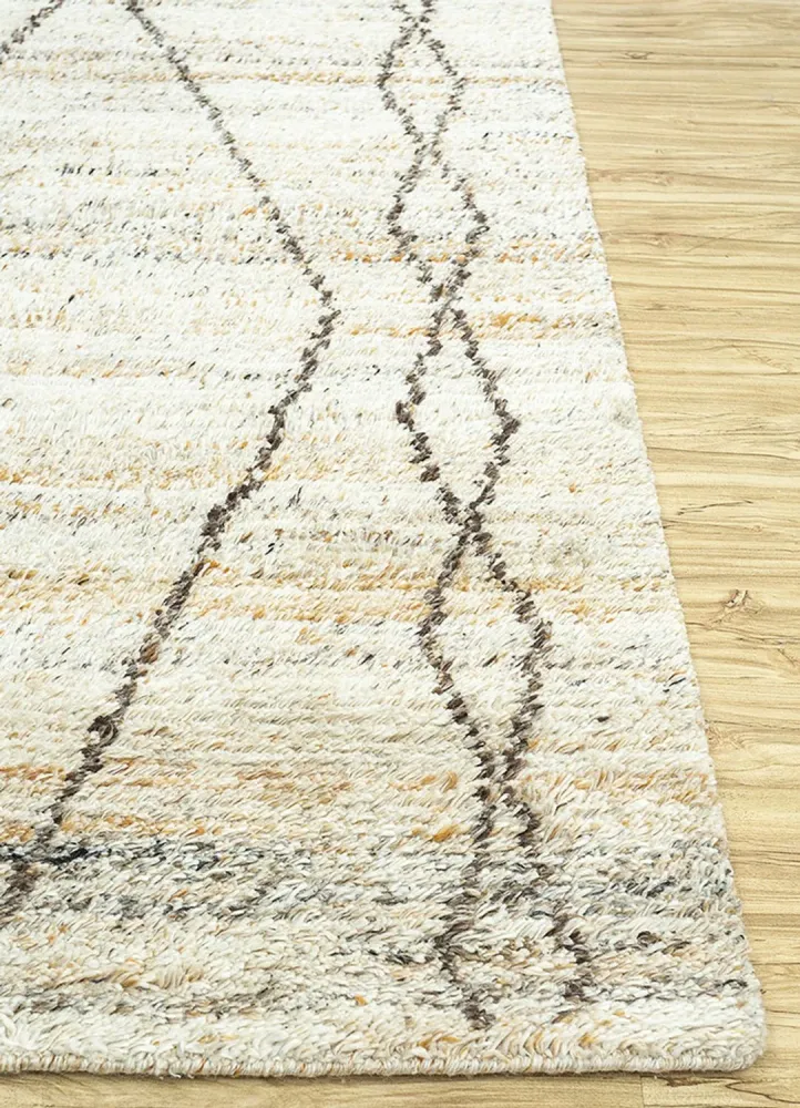 Teppe - 240 x 150 cm - krem