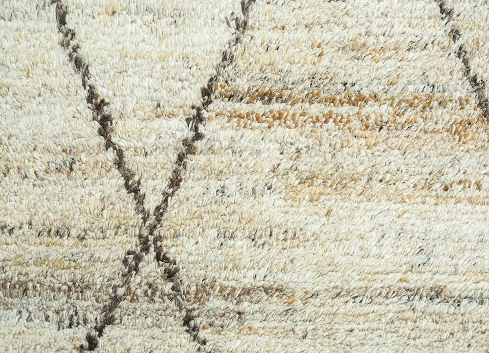 Teppe - 240 x 150 cm - krem