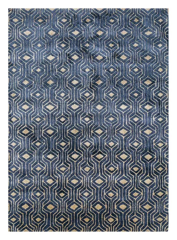 Teppe - 240 x 150 cm - mørkeblå