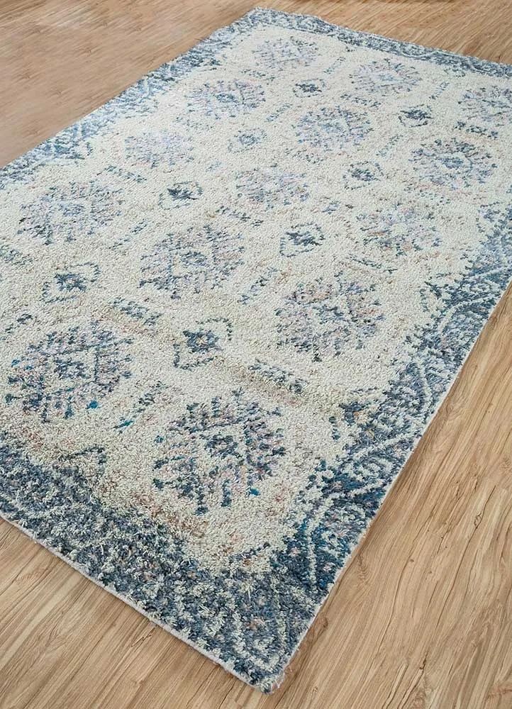 Teppe - 255 x 150 cm - lyseblå