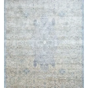 Teppe - 300 x 240 cm - blå