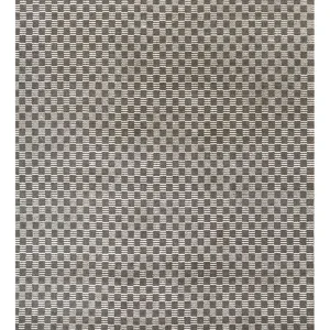 Teppe - 300 x 240 cm - svart og hvitt