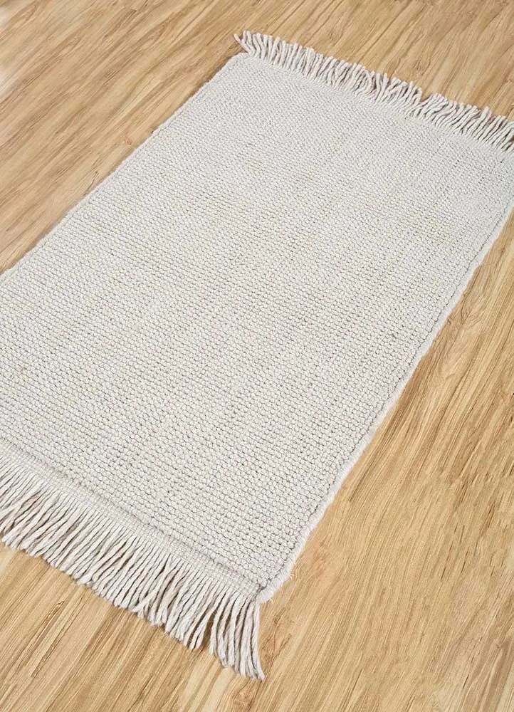 Teppe - 90 x 60 cm - krem