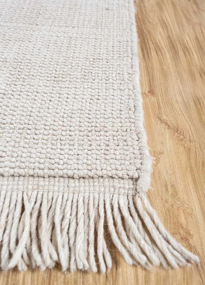 Teppe - 90 x 60 cm - krem