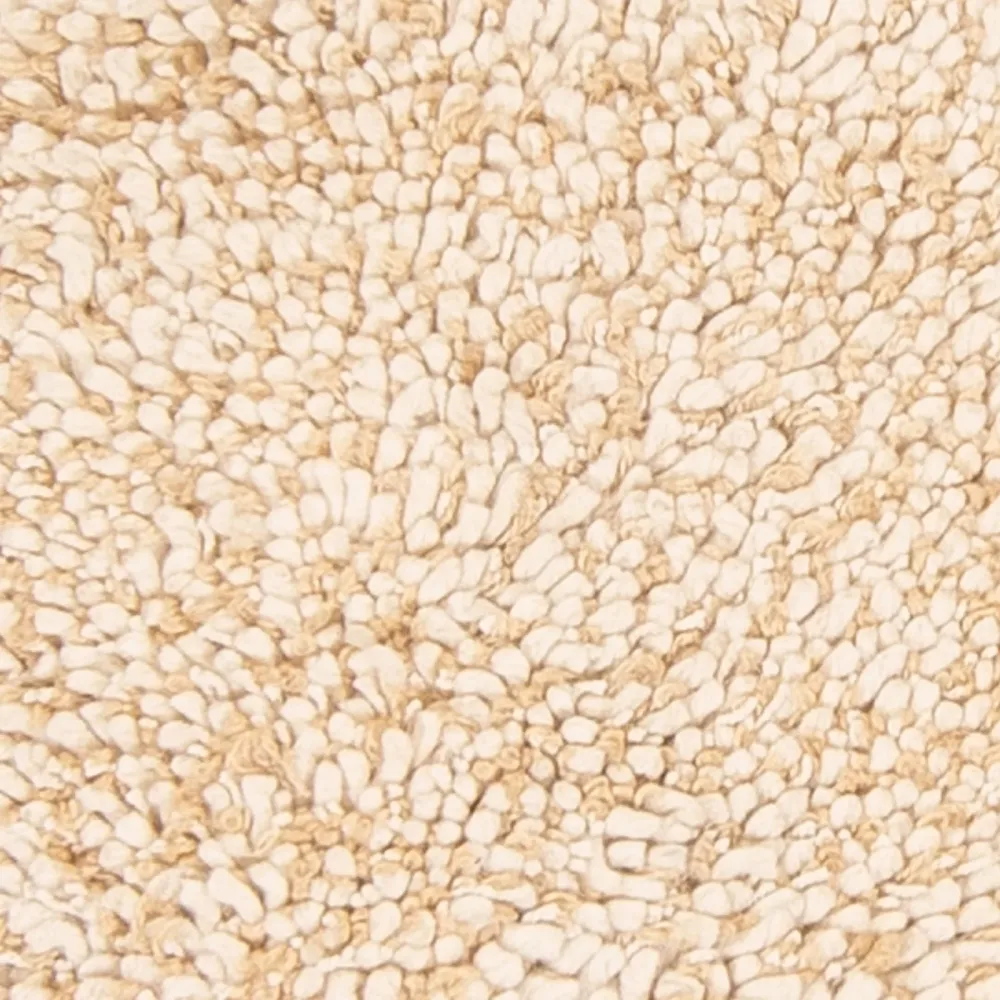 Teppe med høy luv - 90 x 60 cm - beige