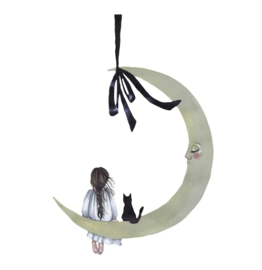 That's Mine Wallsticker Moonlight