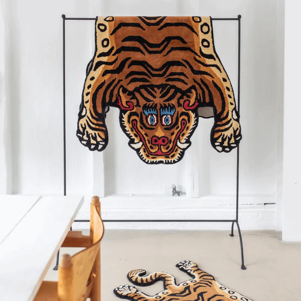 Tiger Gulvteppe 115x90cm