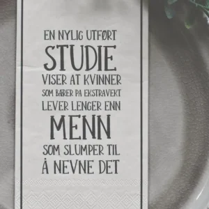 Trend Design - Serviett - Nylig utført studie 33+40cm