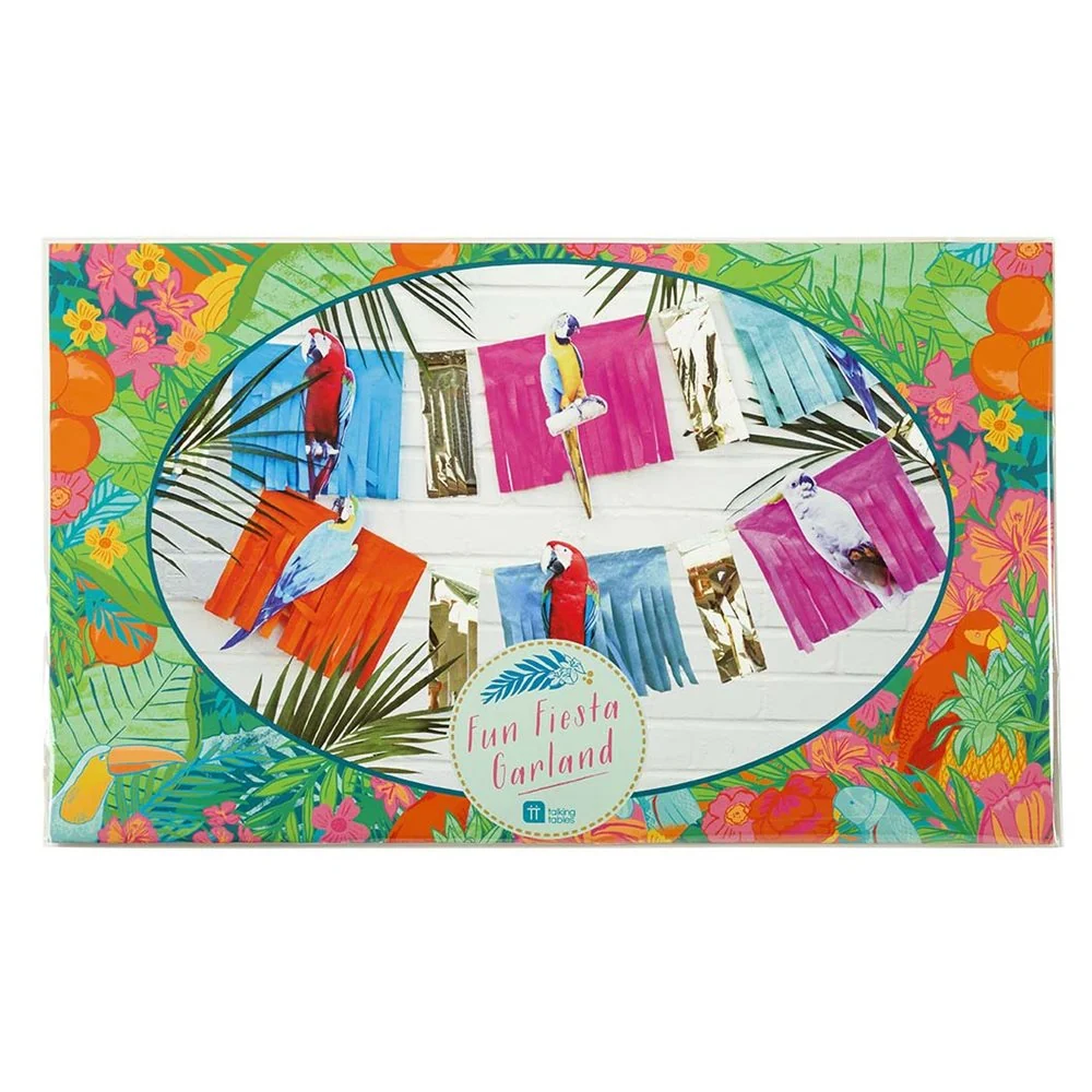 Tropical Fiesta Girlander m. Fugler