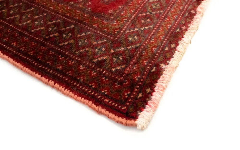 Turkaman teppe - 130 x 60 cm - rød