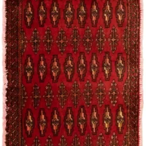 Turkaman teppe - 130 x 60 cm - rød