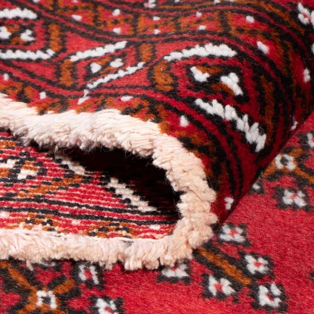 Turkaman teppe - 130 x 60 cm - rød