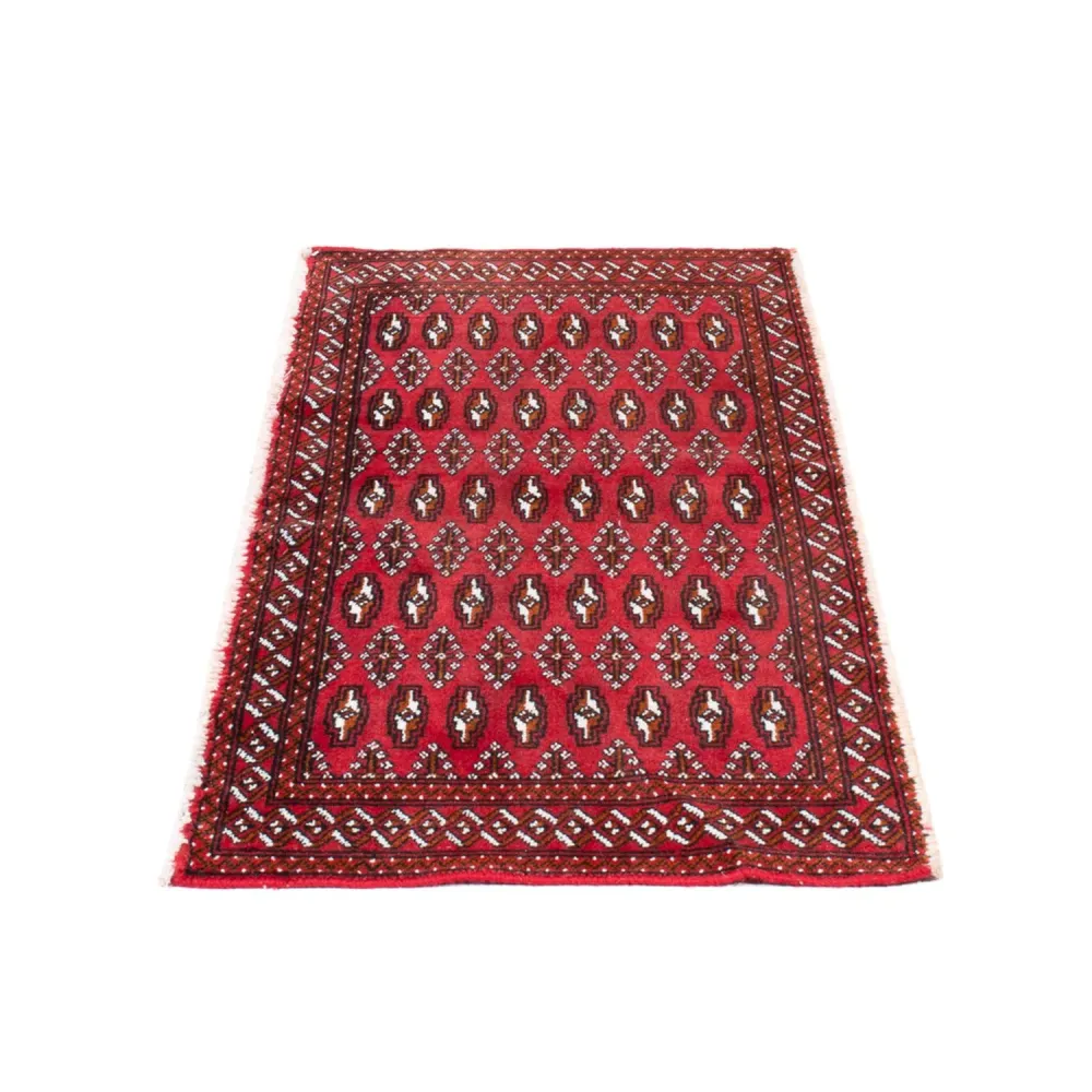 Turkaman teppe - 130 x 60 cm - rød