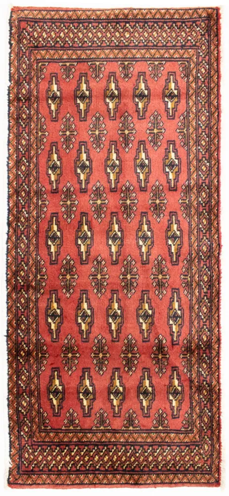 Turkaman teppe - 130 x 60 cm - rød