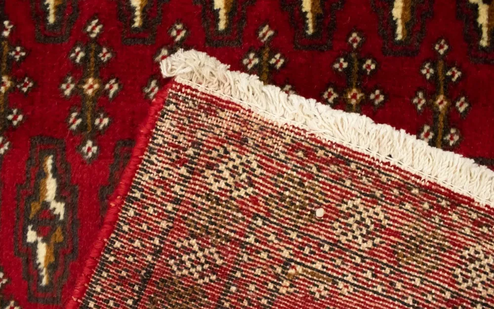 Turkaman teppe - 130 x 60 cm - rød