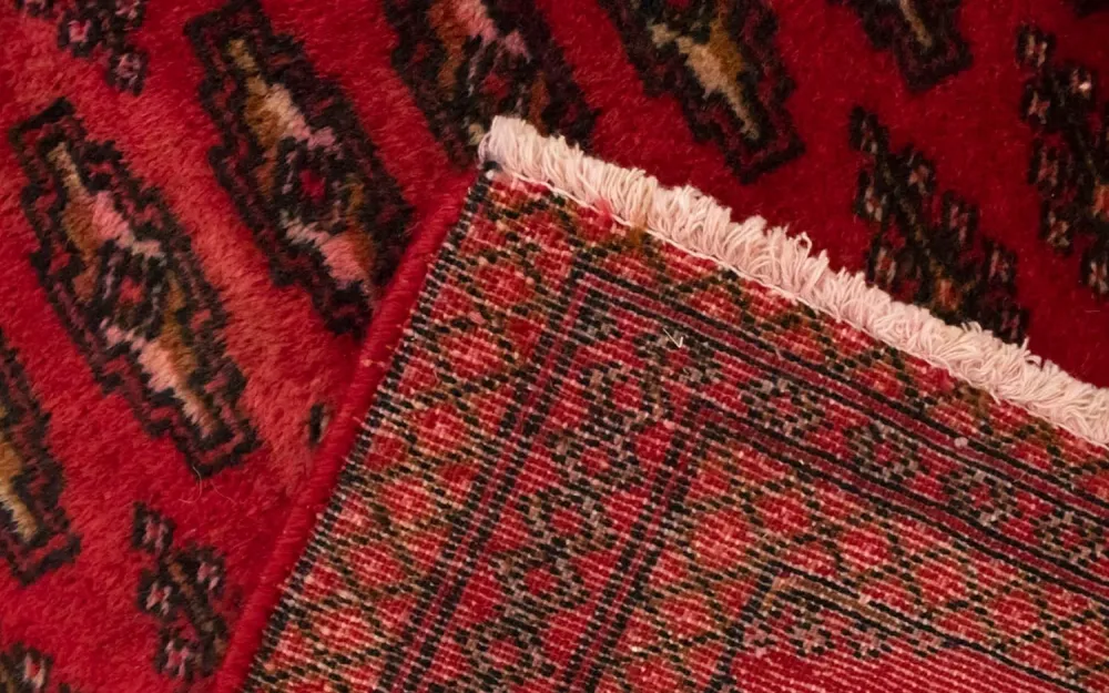 Turkaman teppe - 130 x 60 cm - rød
