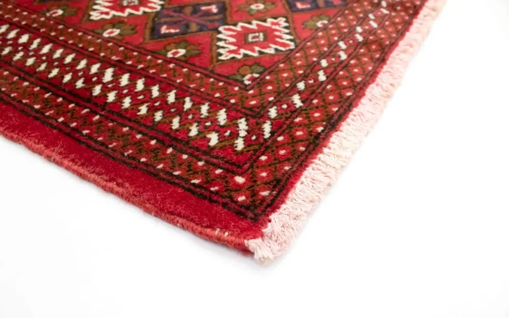 Turkaman teppe - 130 x 60 cm - rød