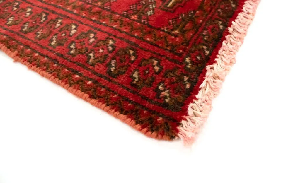 Turkaman teppe - 130 x 60 cm - rød