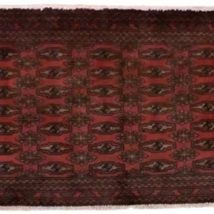 Turkaman teppe - 130 x 60 cm - rød