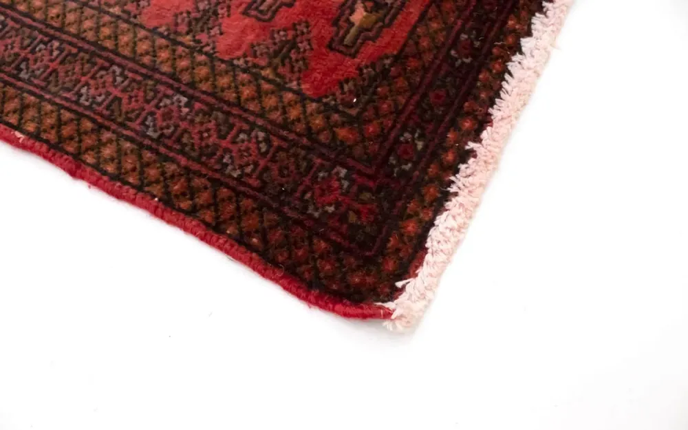Turkaman teppe - 130 x 60 cm - rød