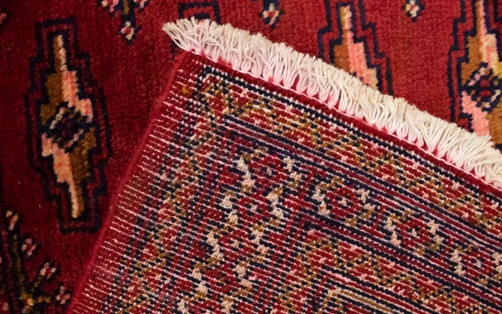 Turkaman teppe - 130 x 60 cm - rød