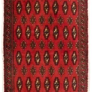 Turkaman teppe - 130 x 60 cm - rød