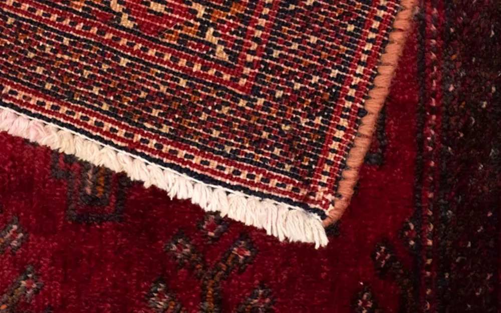 Turkaman teppe - 130 x 60 cm - rød
