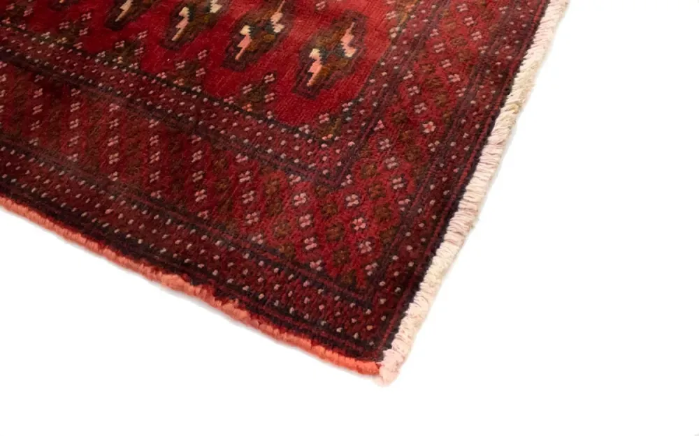 Turkaman teppe - 130 x 60 cm - rød