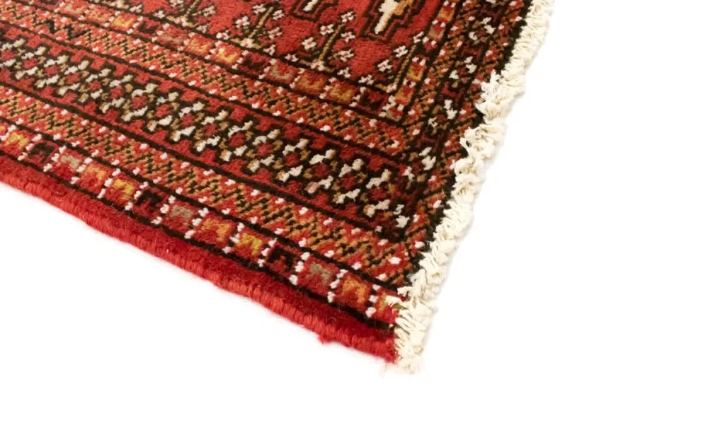 Turkaman teppe - 130 x 60 cm - rød