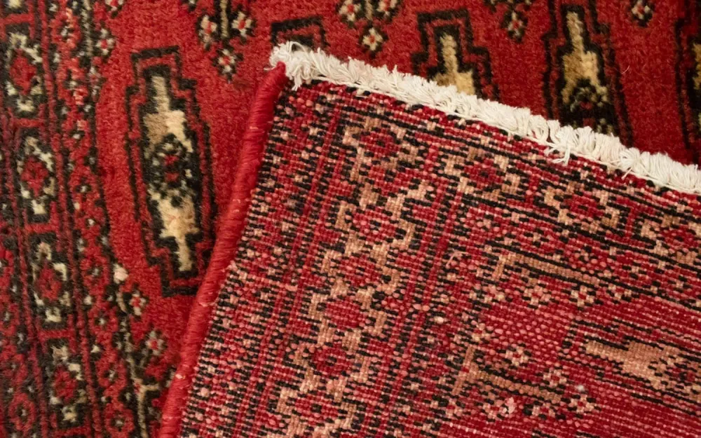 Turkaman teppe - 130 x 60 cm - rød