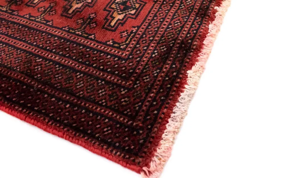 Turkaman teppe - 130 x 60 cm - rød