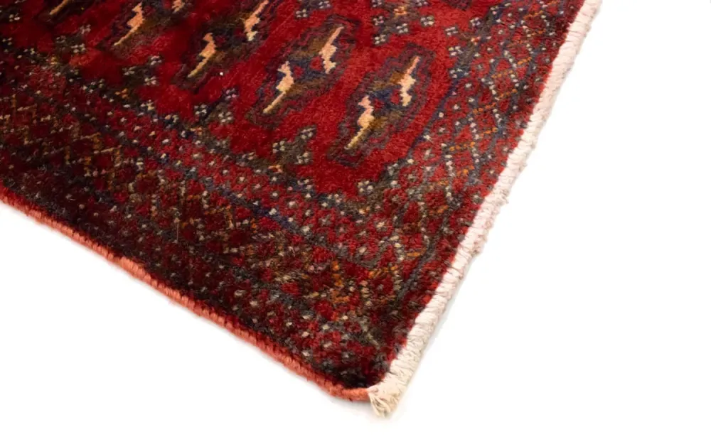 Turkaman teppe - 130 x 60 cm - rød