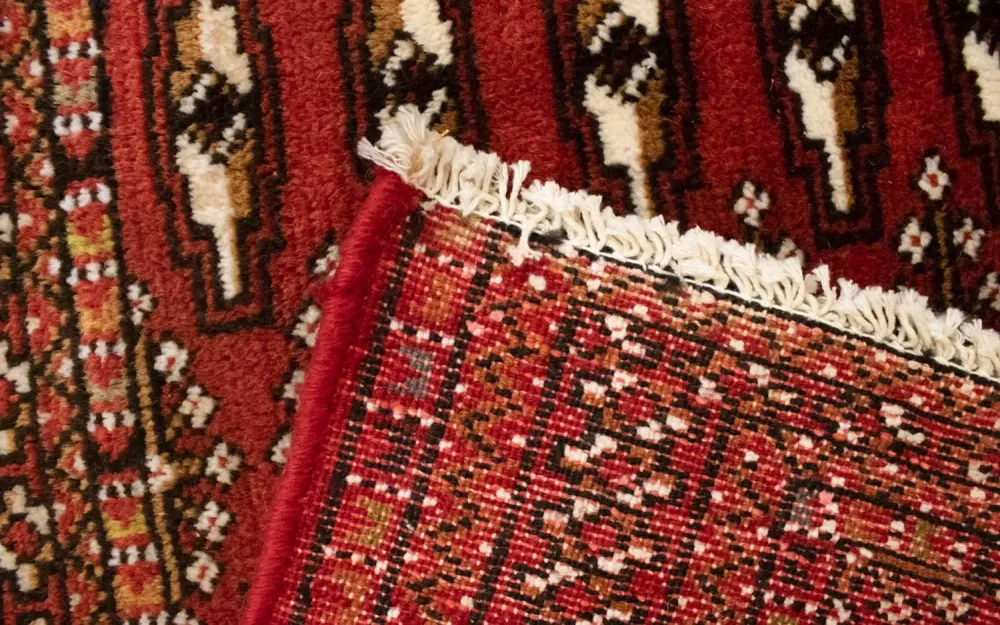 Turkaman teppe - 130 x 60 cm - rød