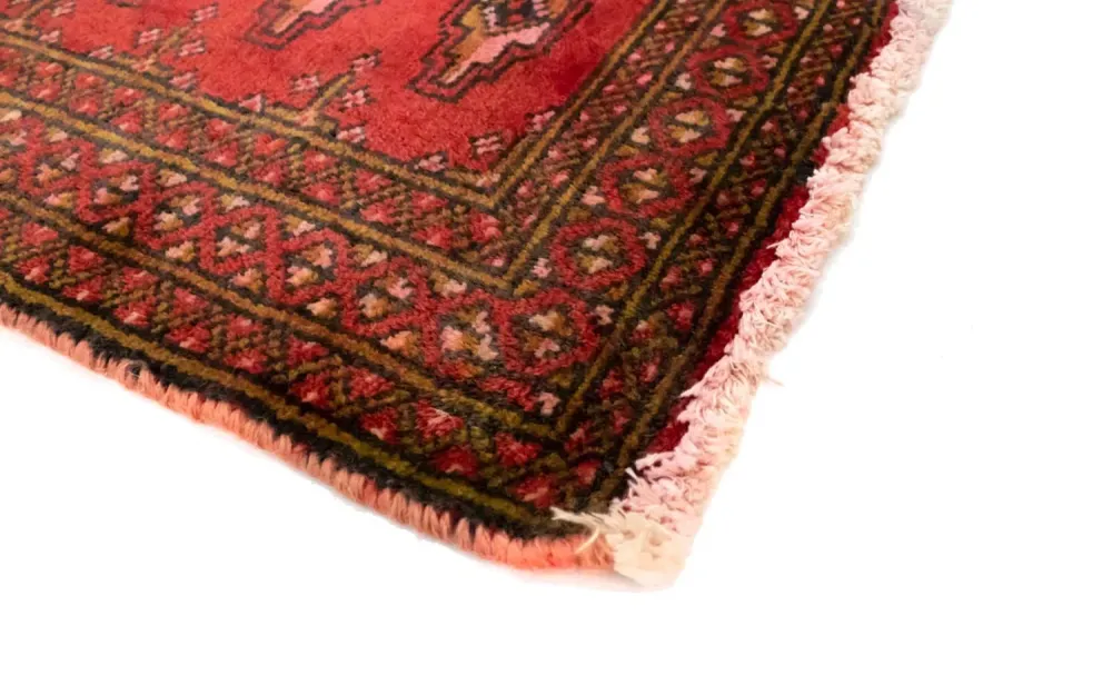 Turkaman teppe - 130 x 60 cm - rød