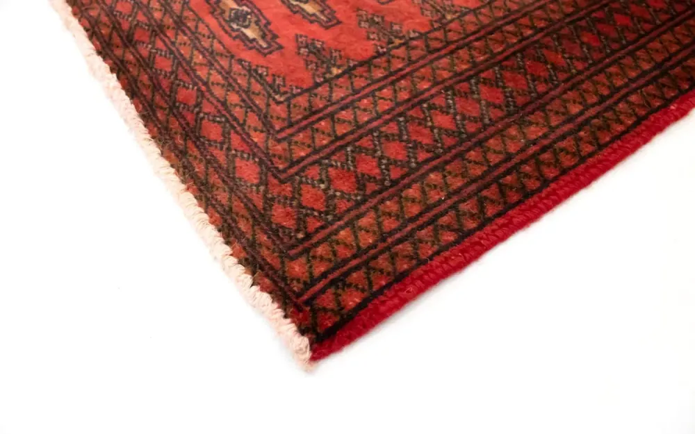 Turkaman teppe - 130 x 60 cm - rød
