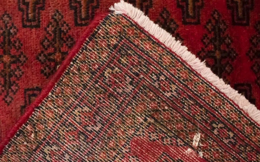 Turkaman teppe - 130 x 60 cm - rød