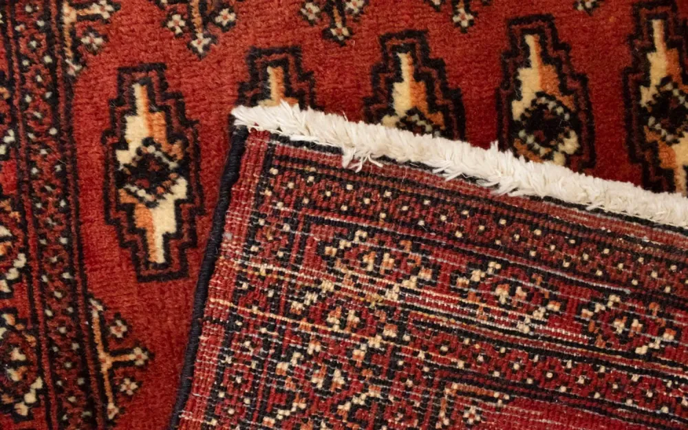 Turkaman teppe - 130 x 60 cm - rød